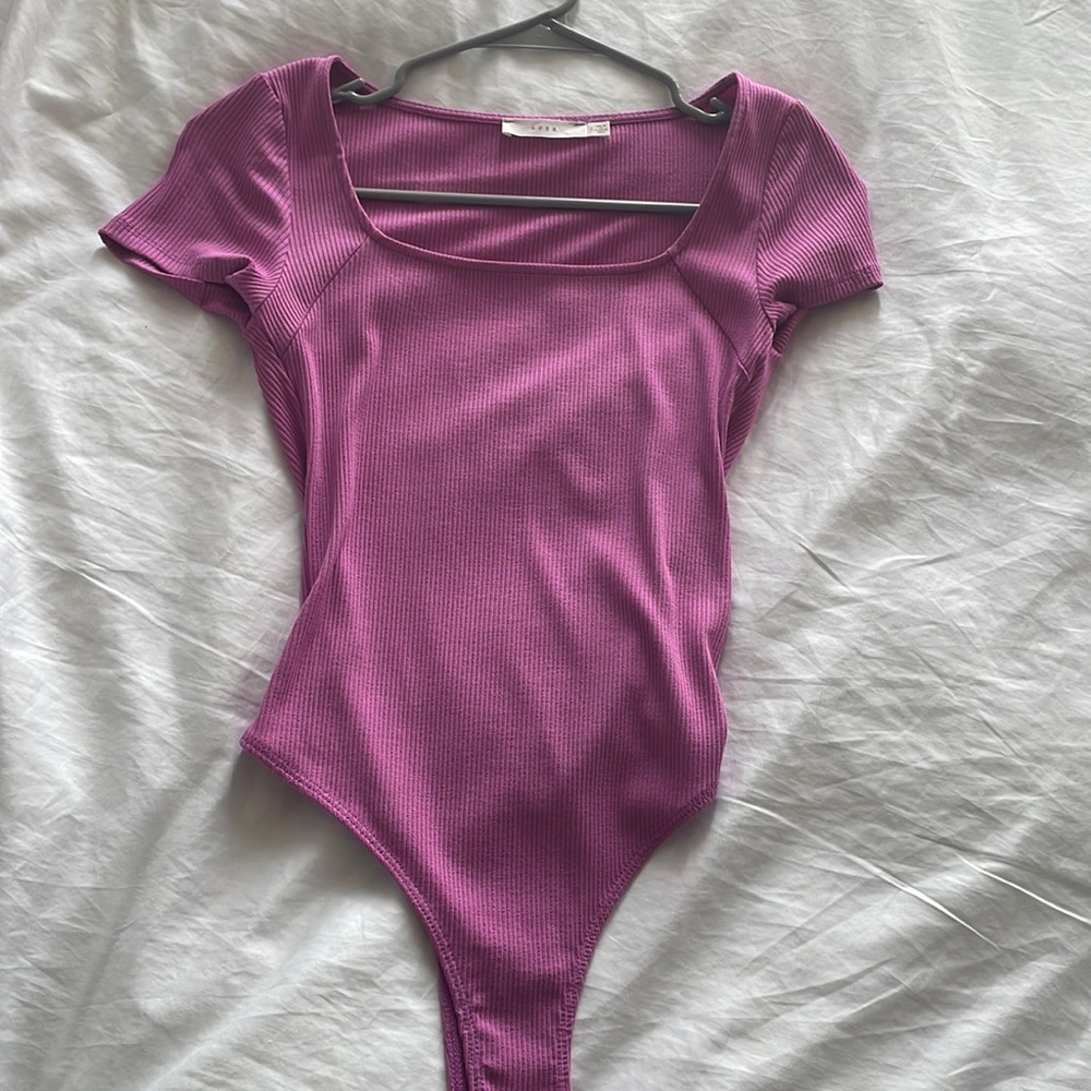 Lush ribbed bodysuit never worn!